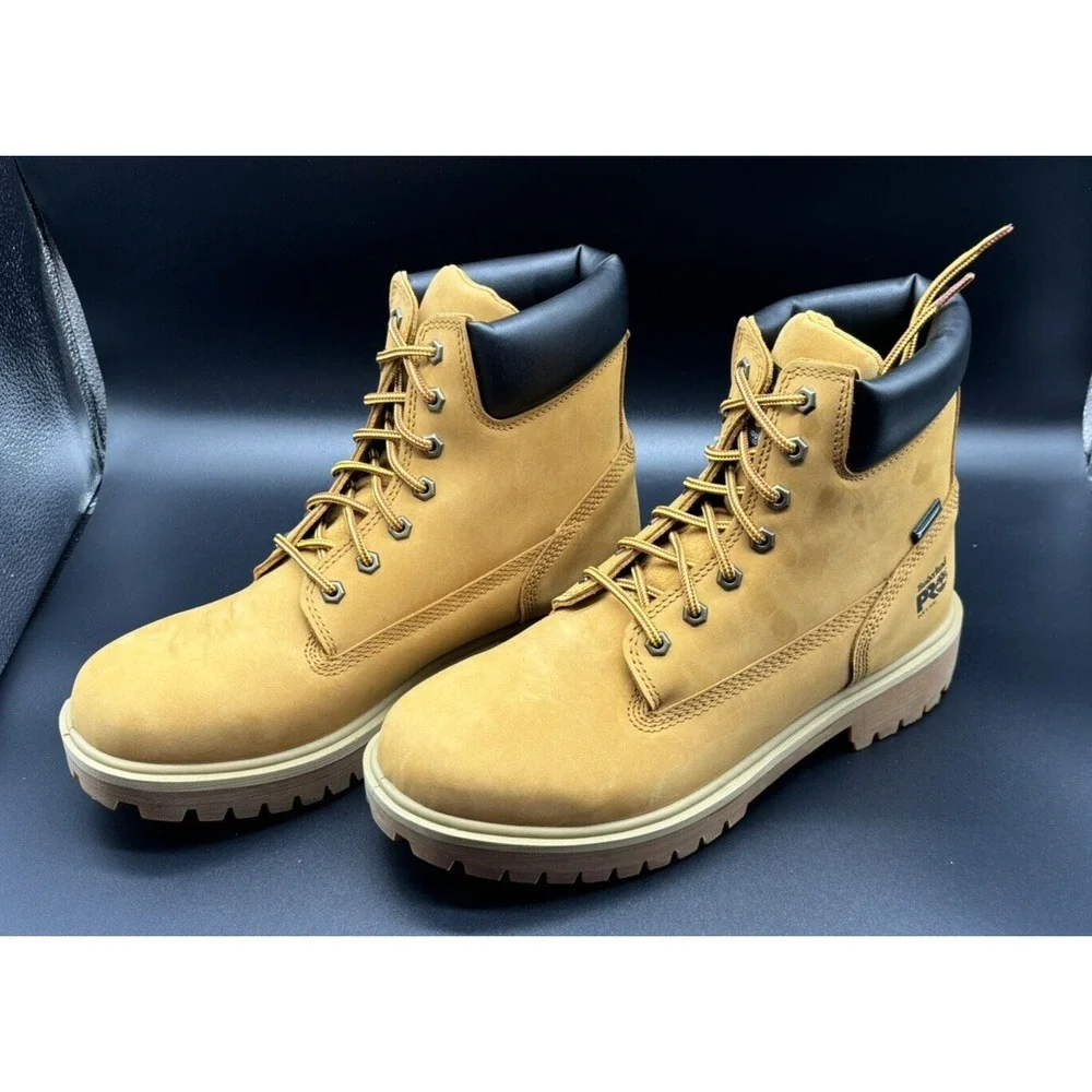 Timberland PRO 6IN Direct Attach Mens Soft Toe EH WP/Insulated Work Boot SZ 10.5